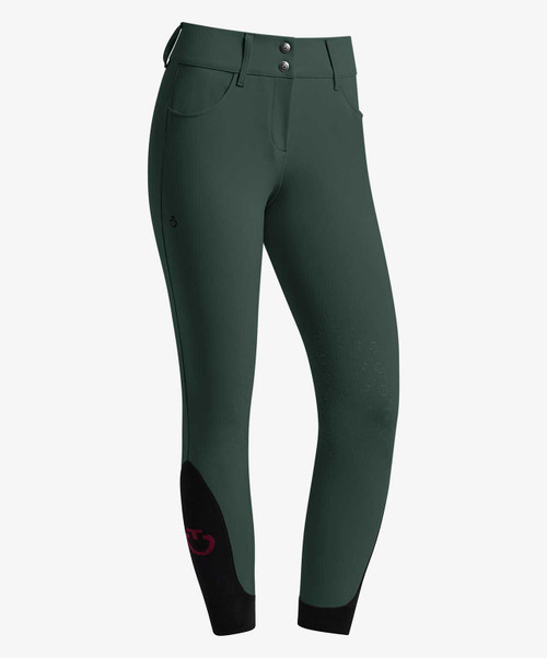 Cavalleria Toscana American Fleece Lined Breech FW25, Jungle Green.