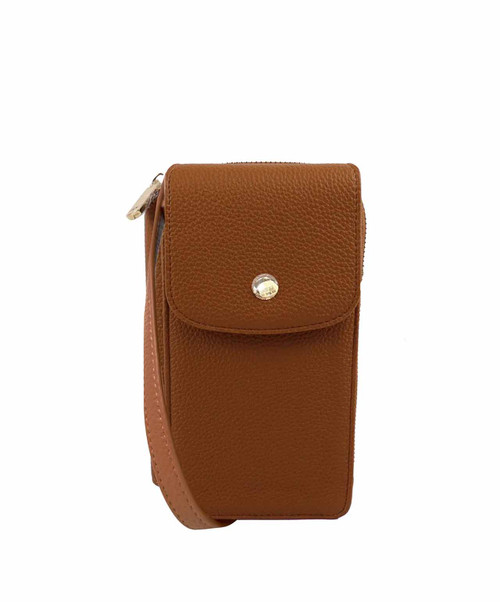 Espe Vegan Erin Imini Crossbody bag, Tan.