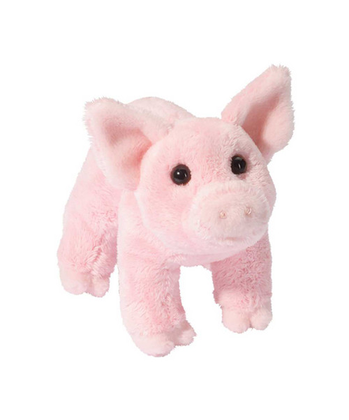 Douglas Cuddle Toy Buttons Pink Pig.