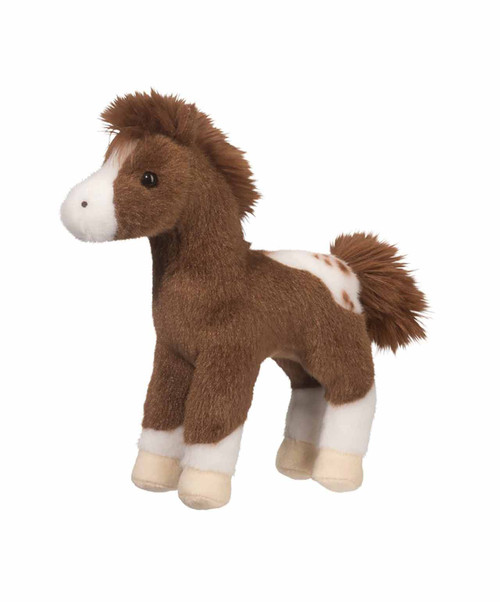 Douglas Cuddle Toy Warrior Blanket Appaloosa Horse.