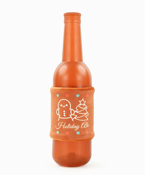 HugSmart Dura Guard Happy Woofmas - Holiday Ale Dog Toy.