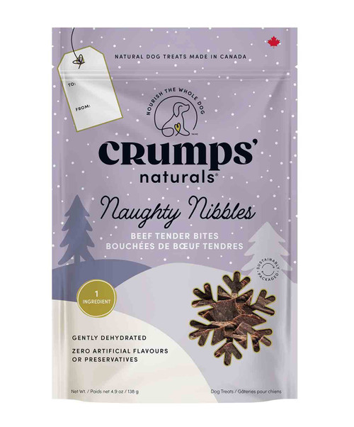 Crumps Naughty Nibbles Beef Tender Bites.
