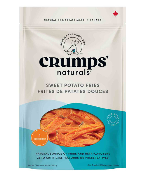 Crumps Sweet Potato Fries Dog Treats 280g.