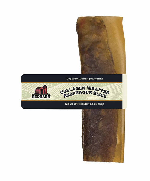 Redbarn Collagen Wrapped Esophagus Slice for Dogs.
