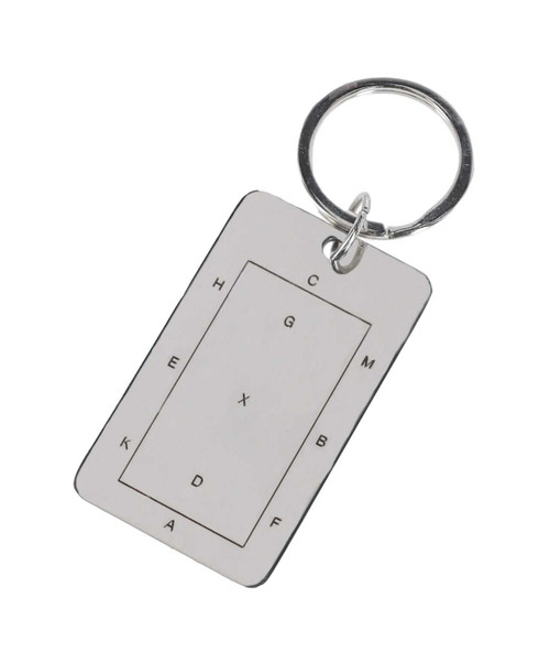 QHP Dressage Arena Key Chain.