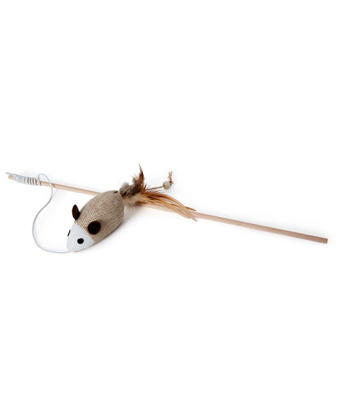 Bud'Z Swing Stick Mouse Cat Toy.