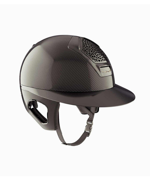 Free Jump Voronoi Carbon Full Protection Helmet, Black Gloss.