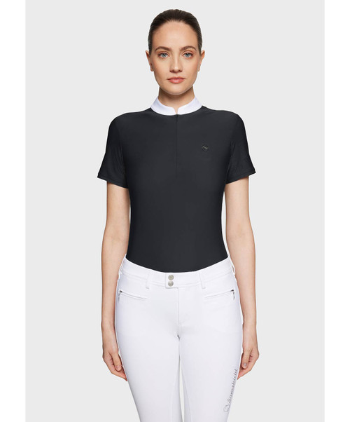 Samshield Philae Air Ladies Short Sleeve Show Shirt SS26, Black.