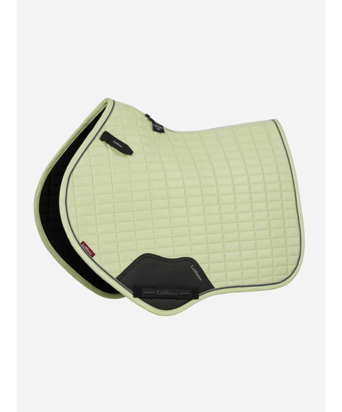 LeMieux Close Contact Luxury Suede Feel Square Saddle Pad SS26, Macaron.