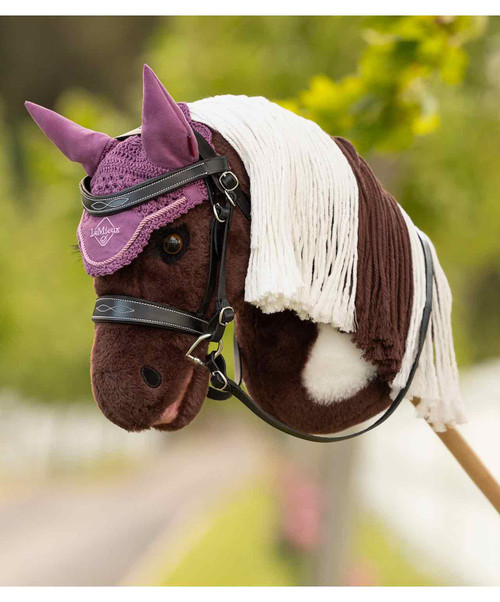 LeMieux Hobby Horse Toy Fly Veil 2026, Mallow, lifestyle.