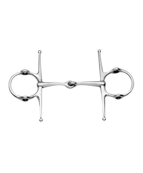 Korsteel Full Cheek Jointed Gag Bit.