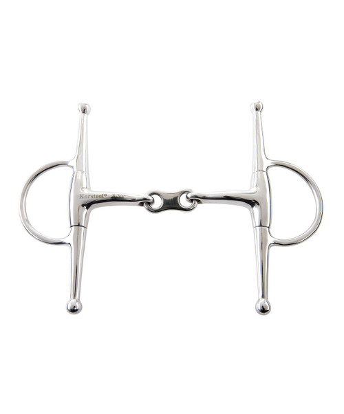 J.P. Korsteel Full Cheek French Link Jointed Bit.