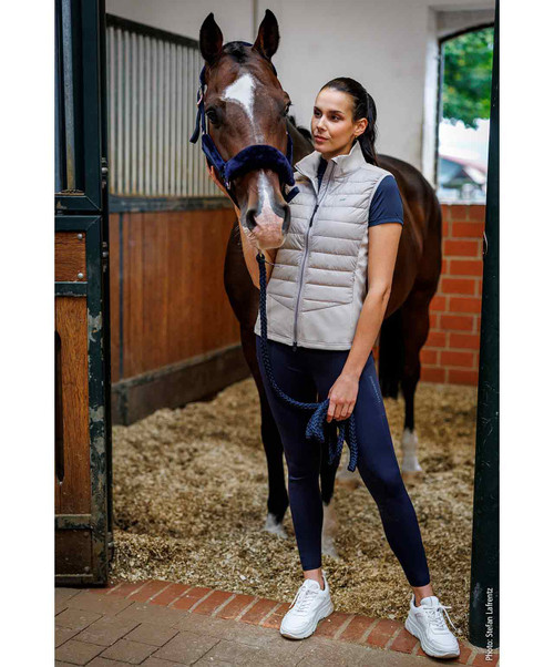 Schockemohle SPFranci Ladies Vest, Stone, lifestyle.