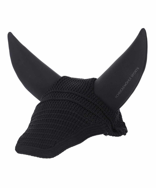 Schockemohle Sports SP Classic Silent Fly Veil, Black.