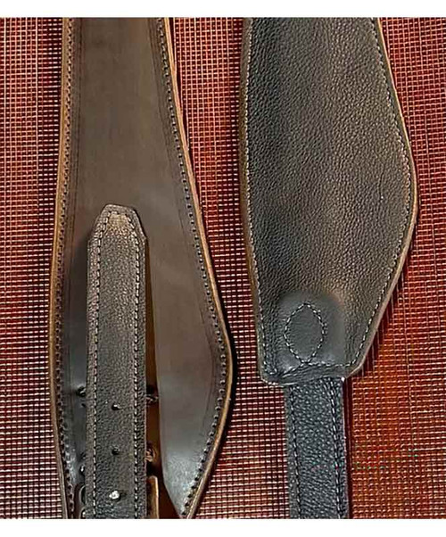 Poseidon Atelier Stability Stirrup Leathers, Espresso.