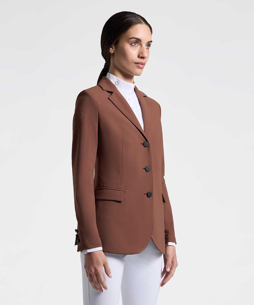 Cavalleria Toscana American Jersey Show Jacket SS26, Mink.