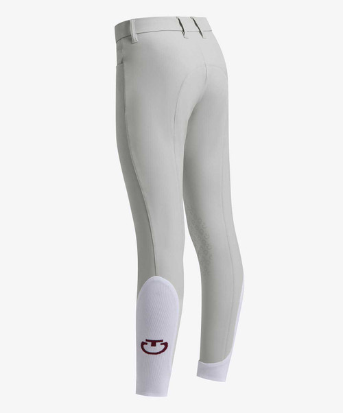 Cavalleria Toscana Girl's Colour Grip Breeches SS26, Belgian Block, back.