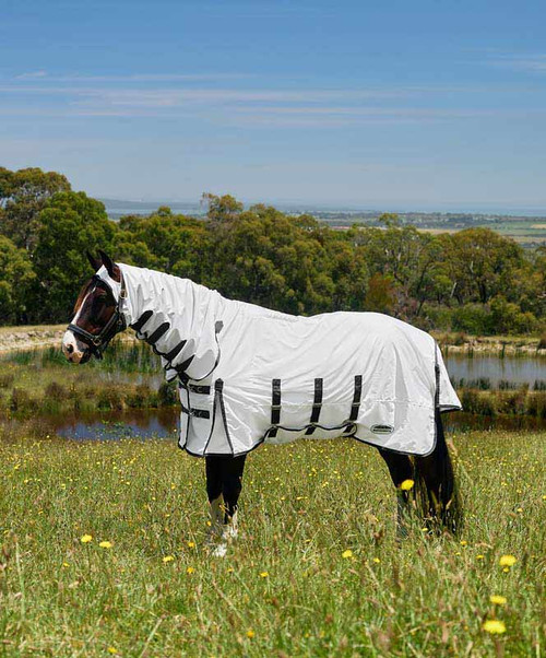 Weatherbeeta Comfitec Sweet Itch Shield Combo Neck Fly Sheet SS26.