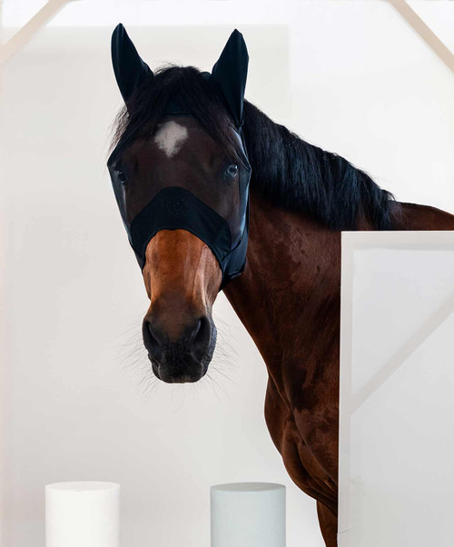 Cavalleria Toscana Short Fly Mask with Ears.