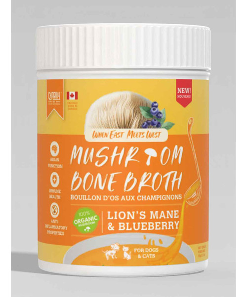 Charmy Mushroom Bone Broth Lion's Mane & Blueberry 70g.