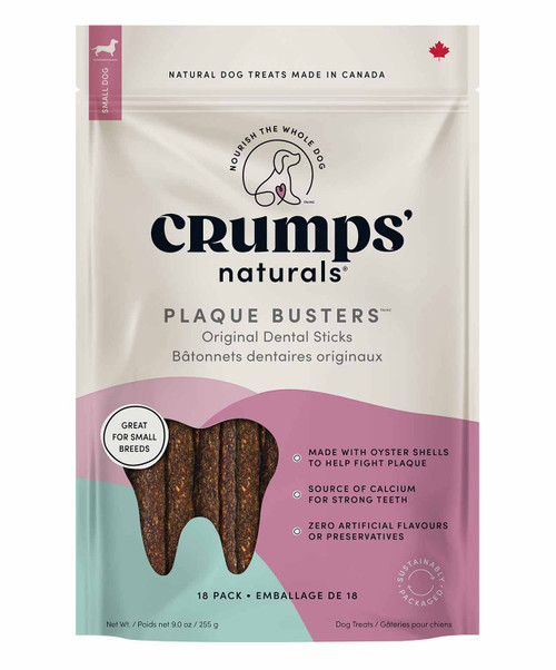 Crumps Plaque Busters Original Dental Sticks 18 pc 3.5".