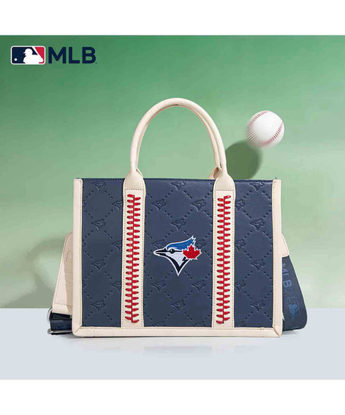 Montana West MLB Blue Jays Team Whipstitch Tote/ Crossbody.