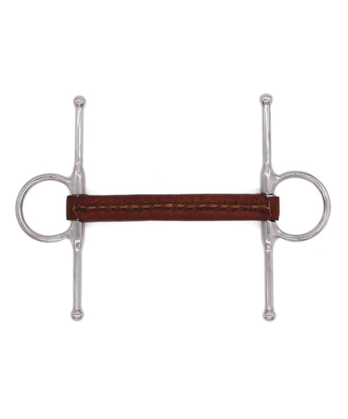 AJR Sport Leather Covered Morph Full Cheek Bit.