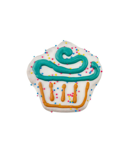 Bosco & Roxy's Decorated Dog Cookie Medium Cupcake.