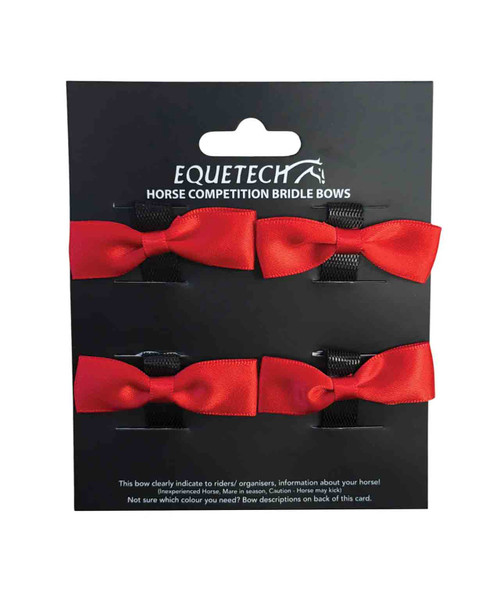 Equetech Horse Warning Bridle Ribbon
