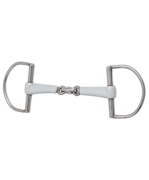 Beris Double Jointed Dee Ring Snaffle.