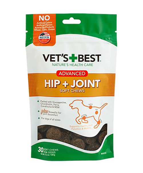 Vets Best Advanced Hp & Joint Soft Dog Chews.