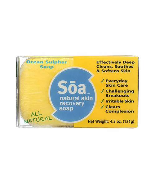 SOA Natural Skin Recovery Soap for Humans.