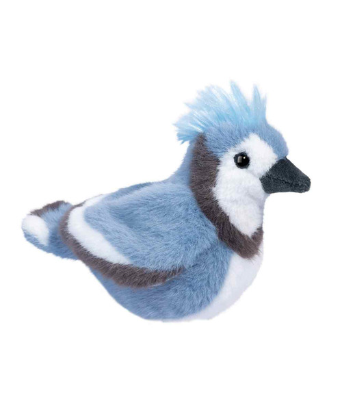 Douglas Cuddle Toy Denim Blue Jay.