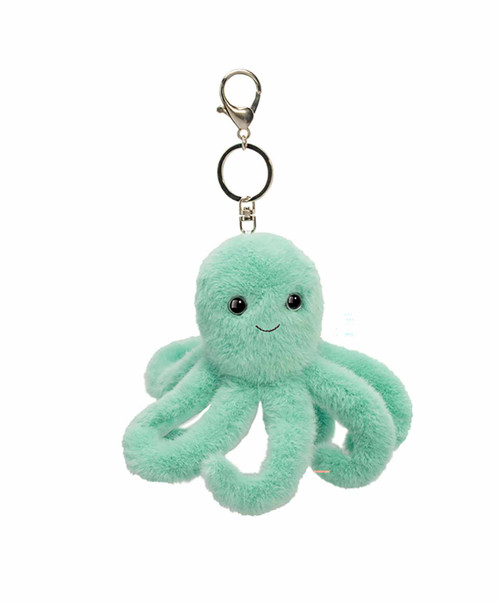 Douglas Cuddle Toy Bag Charms, Octopus.