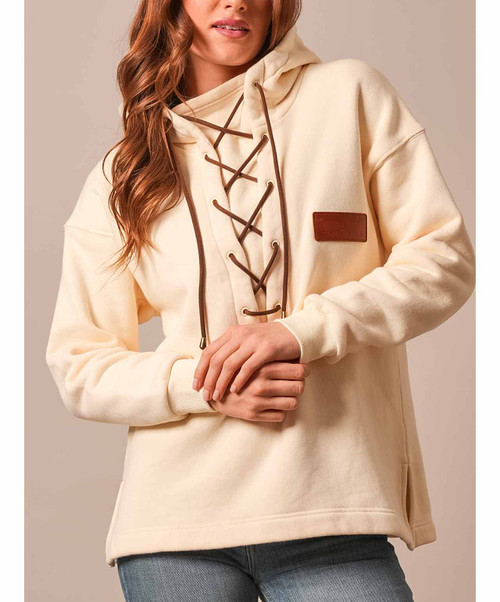 Kimes Ranch Ladies Pippi Top, Natural.