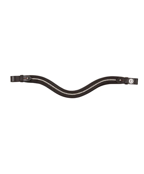 Dublin Curved Diamante Browband.