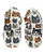 Lazy One Fuzzy Feet Slippers, Cattitude, bottom.