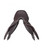 Prestige M Robert CPS D Flocked Jump Saddle, front.
