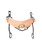 Korsteel Hackamore with Fleece Nose, front.