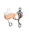 Korsteel Hackamore with Fleece Nose.