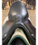 Used 17.5" Amerigo Cortina Dressage Saddle, front.