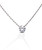 Kelly Herd Clear Stone Naked Pendant, 1 CT, Sterling Silver.