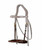 Dy'on D Collection Leather Covered Rope Noseband.