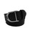 Equetech Stirrup Leather Belt, Black/Silver.