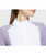 Samshield Gretta Sport Show Shirt, Lavender Gray detail.