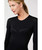 Vestrum Stintino Ladies Long Sleeve Training Shirt, Black.