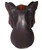 USED 17.5" Voltaire Blue Infinite Close Contact Saddle, top.
