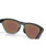 Oakley Frogskins Range Sunglasses, Matte Black, Prizm Sapphire, nose detail.