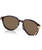 Oakley Sielo Sunglasses, Crystal Raspberry Prizm Rose Gold, nose detail.