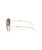 Ray-Ban Bain Bridge Sunglasses, Rose Gold, Blue, side.